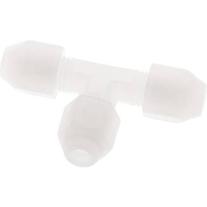 2X4 Mm Pvdf T-Vorm Tee Slang Aansluiting 10Bar/145Psi