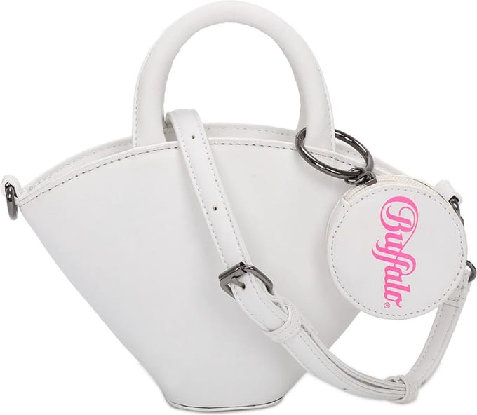 BUFFALO Handtas Schoudertas Muse Sculpt Crossbody Bag White Wit