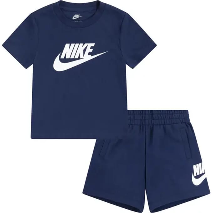 Kinder t-shirt en korte broek set Nike Club