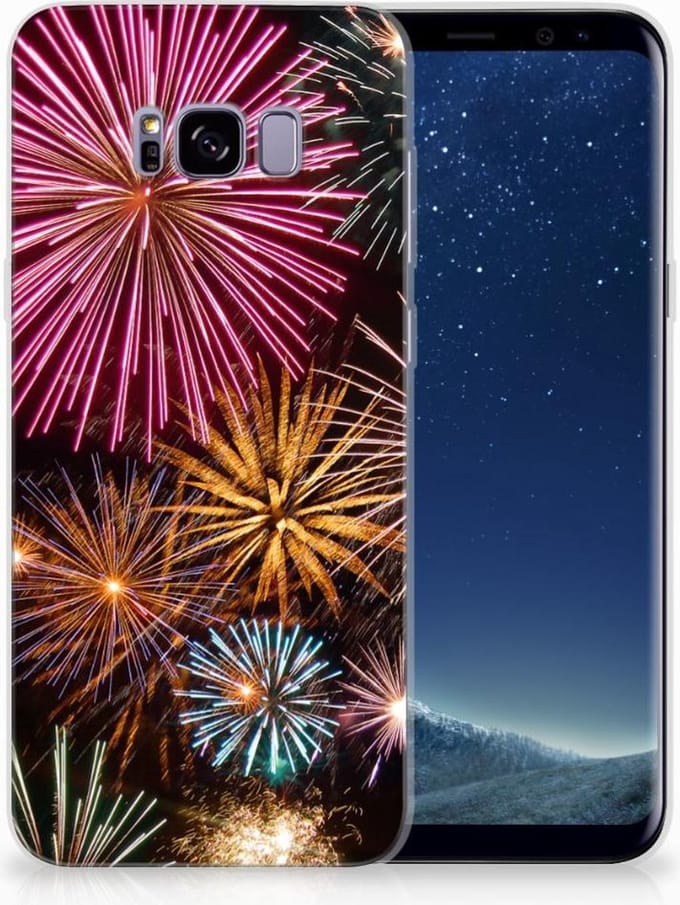Samsung Galaxy S8 Plus Silicone Back Cover Vuurwerk