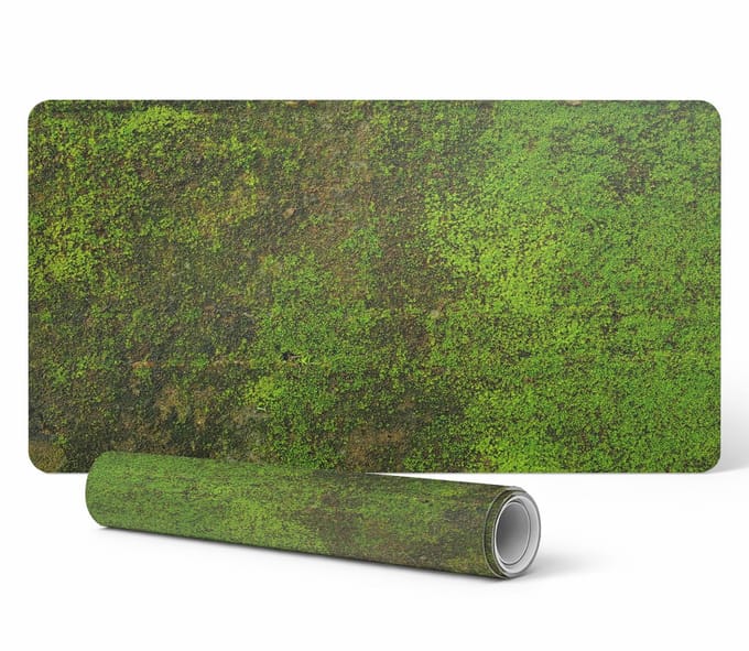 Antislip bureauonderlegger met mosachtig oppervlak, 100x50 cm