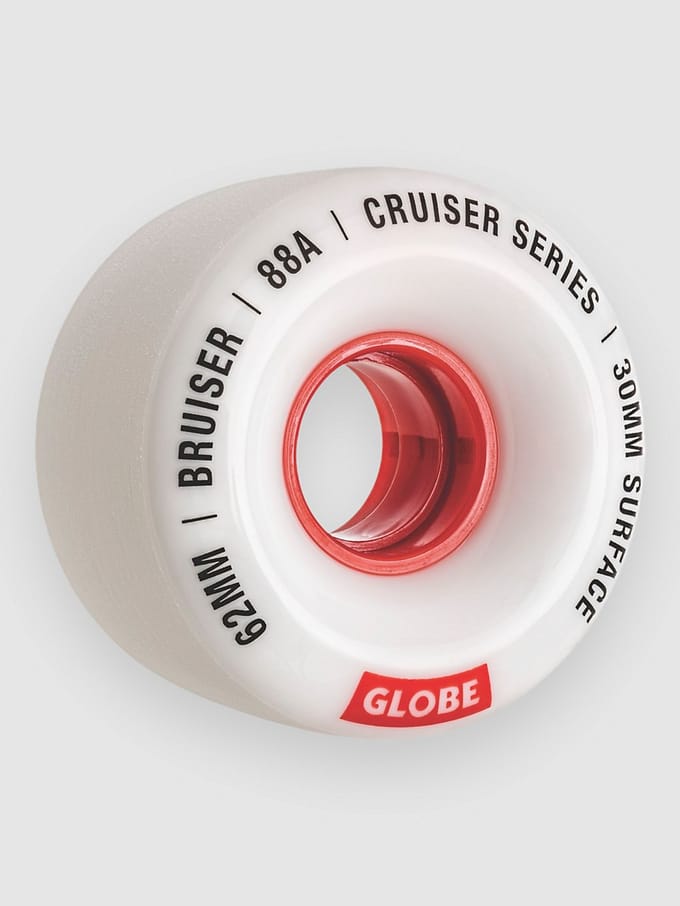 Globe Bruiser 62mm Wheels wit