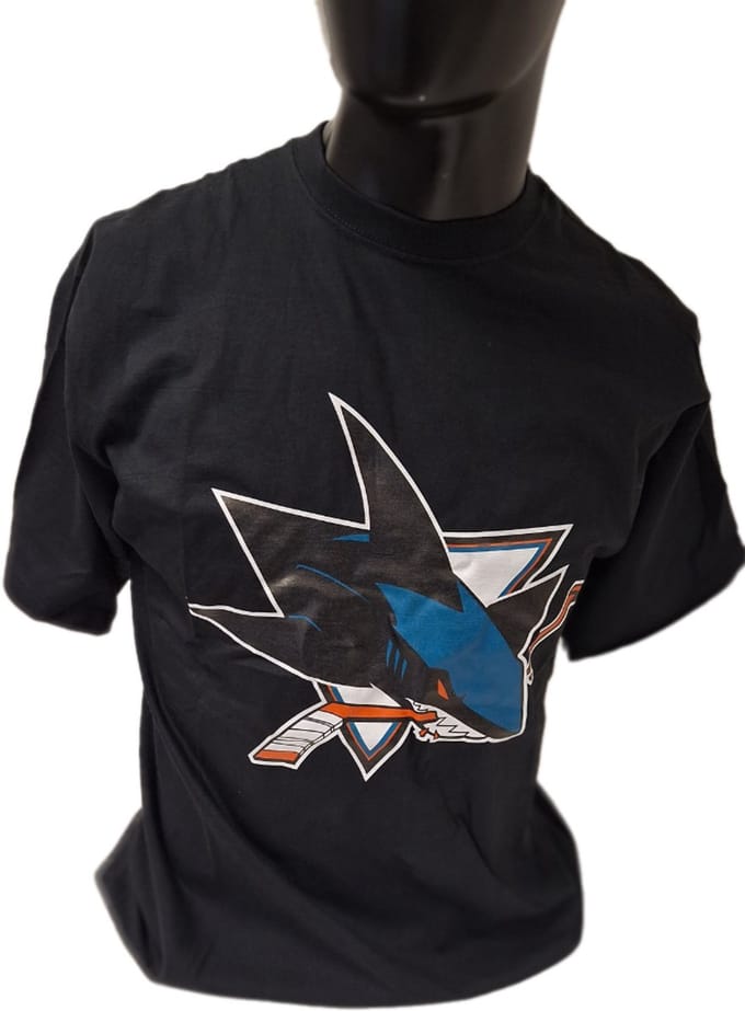 SAN JOSE SHARKS- T-SHIRT-BLACK-S