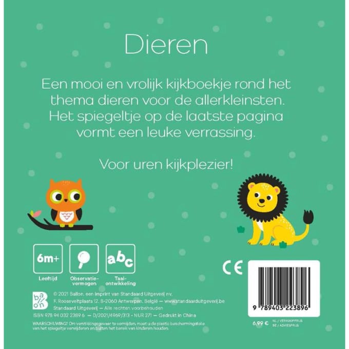 Kijkboekje Met Spiegel Dieren