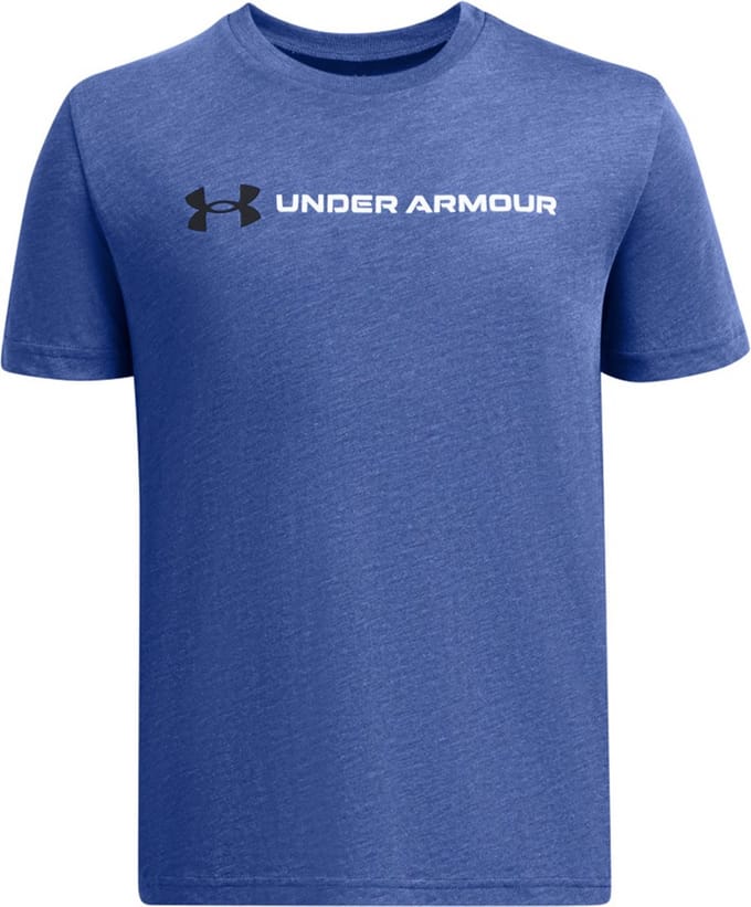 Under Armour kinder-T-shirt met UA B-logo en tekst