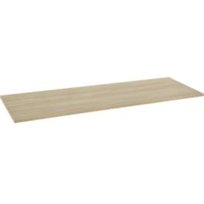 Schäfer Shop Select dekblad MS, B 1200 x D 400 x H 19 mm, spaanplaat, eiken