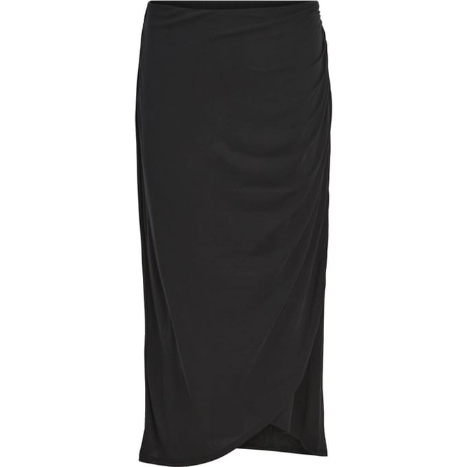 Object - Maat XL - Rok Objannie Hw Drape Skirt Noos 23040619 Black Dames