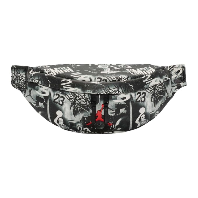 Jordan Synthetisch Leer Heuptasje Heren Zwart & Zeilwit ONESIZE
