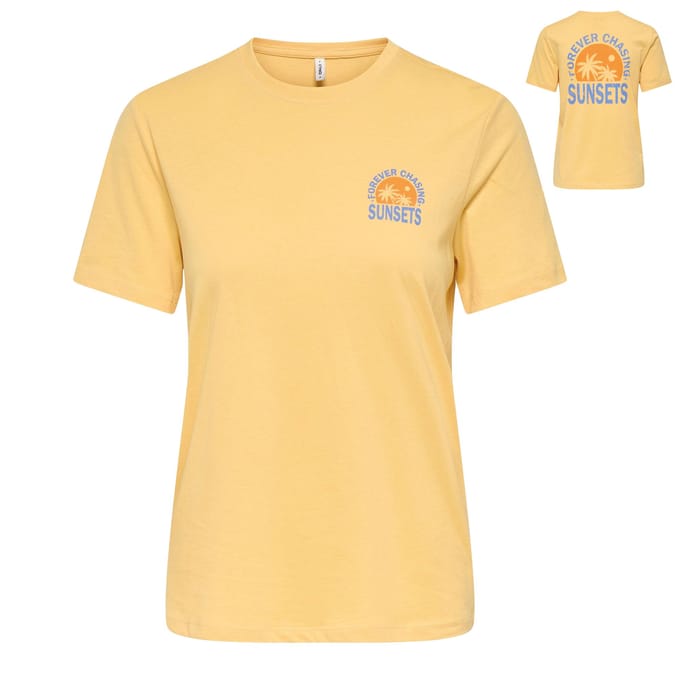 Only Onlfine ss reg tee cs jrs mango