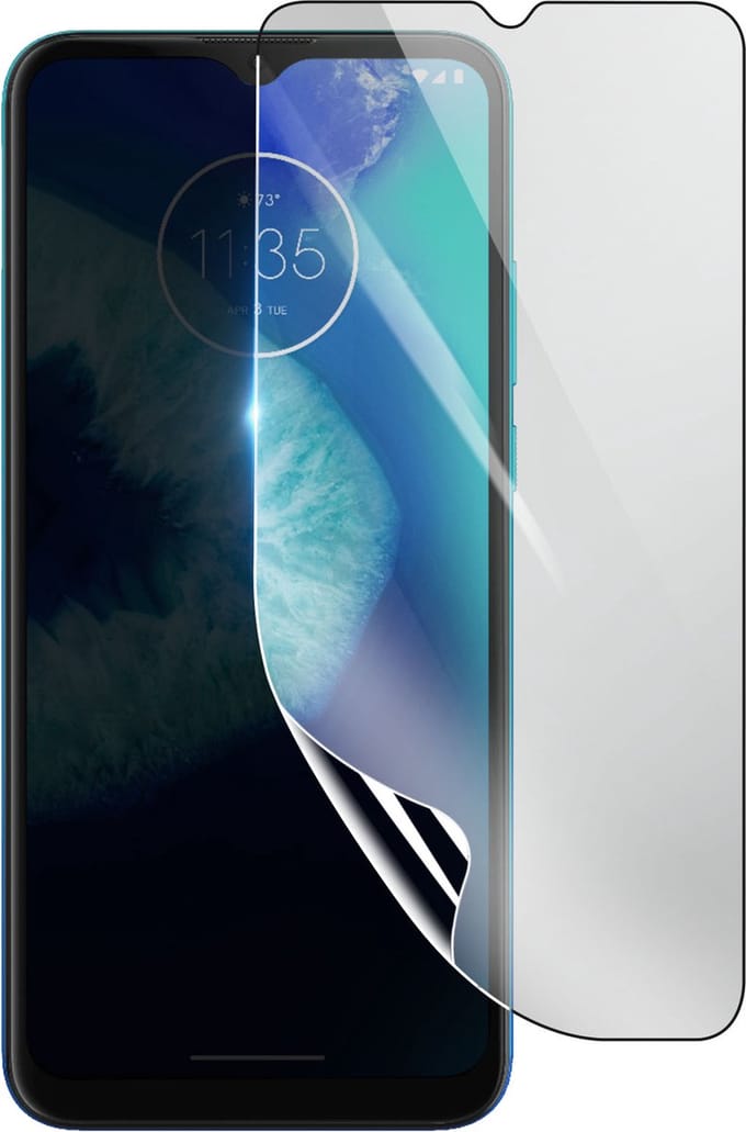 3mk, Geschikt voor Motorola Moto G8 Power Lite, Schokbestendige Hydrogel Screenprotector, Transparant