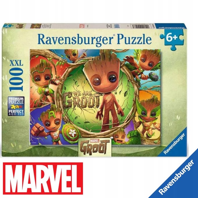 Ravensburger XXL 100-delige Marvel Groot Puzzel voor Kinderen