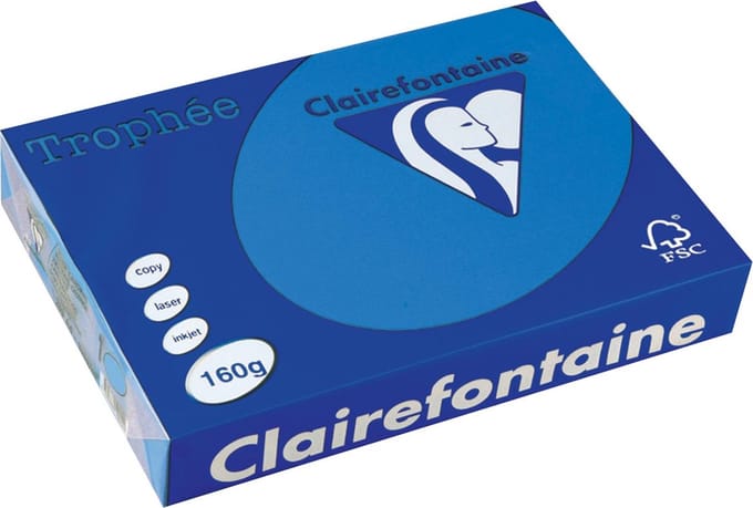 Clairefontaine Trophée Intens A4 cariben 160 g 250 vel