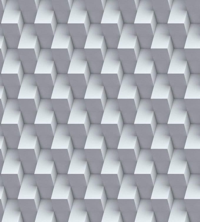 Fotobehang - Cube Wall 225x250cm - Vliesbehang