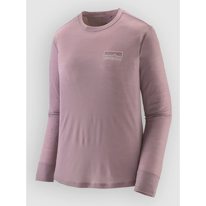 Patagonia Cap Cool Merino Blend Graphic Lycra met lange mouwen