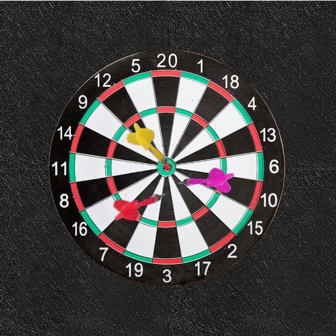 Dartboard Wall Protection: Dart Wall Protector, Self Adhesive and Split Felt Dartboard Wall Protector, Wall Protection Dartboard, Wall Edge for Dartboard, Dartboard Back, Cork Dartboard Back