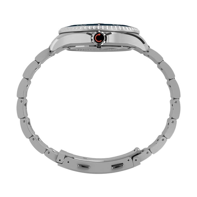Timex Deep Water Meridian TW2W81900 Horloge - Staal - Zilverkleurig - Ø 44 mm