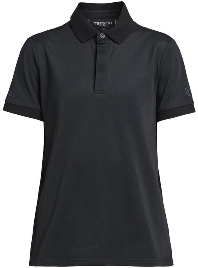 Tenson TXlite Tri-Blend Polo Women 465018217 - Zwart - M