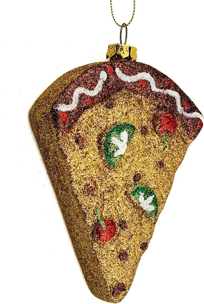 Kerstbal Hanger Pizza