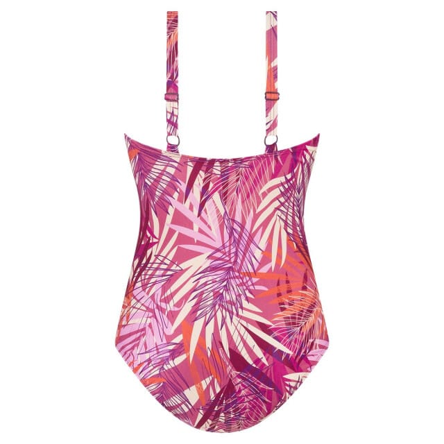 Ten Cate badpak soft cup buckle botanical leaves malaga voor Dames | Maat 42