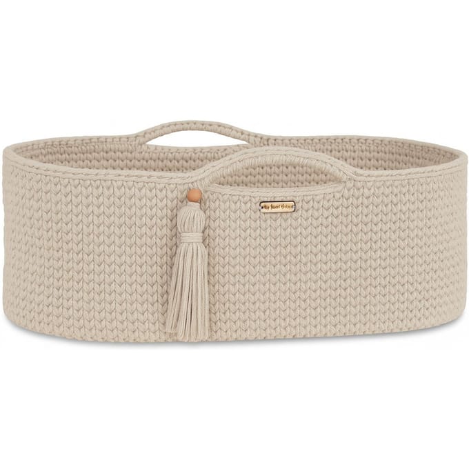 Moses mand BOHO Handgemaakt katoen met matras - crft me