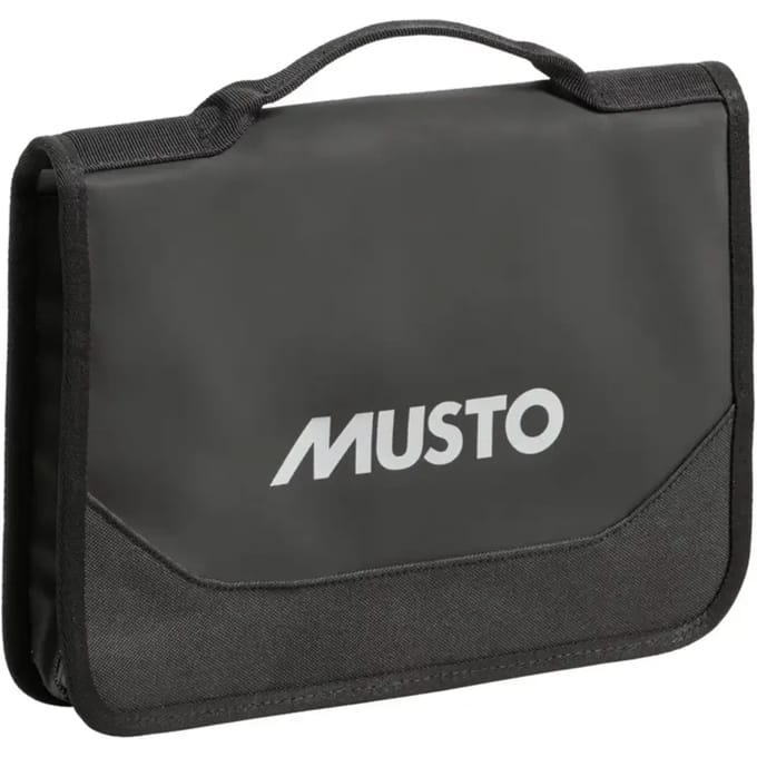 MUSTO cosmetische tas Washbag Black zwart