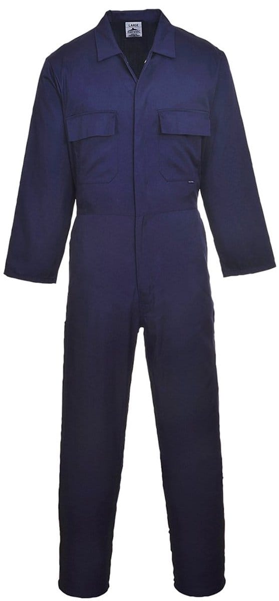 Portwest Euro Work Polykatoen Overall S999 - Marine Lang - L