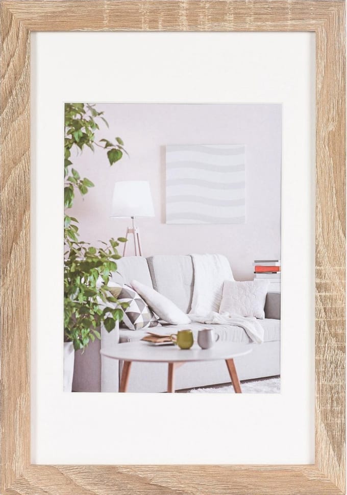 Fotolijst - Henzo - Modern - Fotomaat 20x30 cm - Lichtbruin