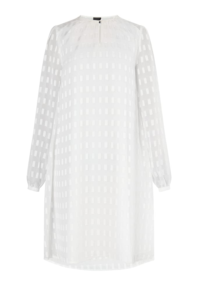 Dreimaster Midi-jurk met glitters Dames wolwit