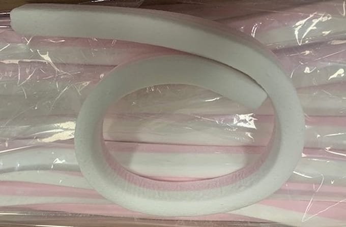spekken - roze-wit - 57cm - lang - 500-gram - geboorte - babyshower - snoep - candy