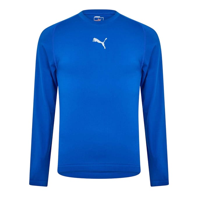 Puma Heren Performance Plain Vent Athletic Shirt (Blauw)