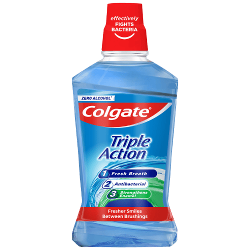 Colgate Triple Action Alcoholvrije Mondspoeling - 500 ml