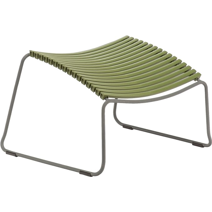 HOUE - Click Footrest Kruk schuin - olijfgroen