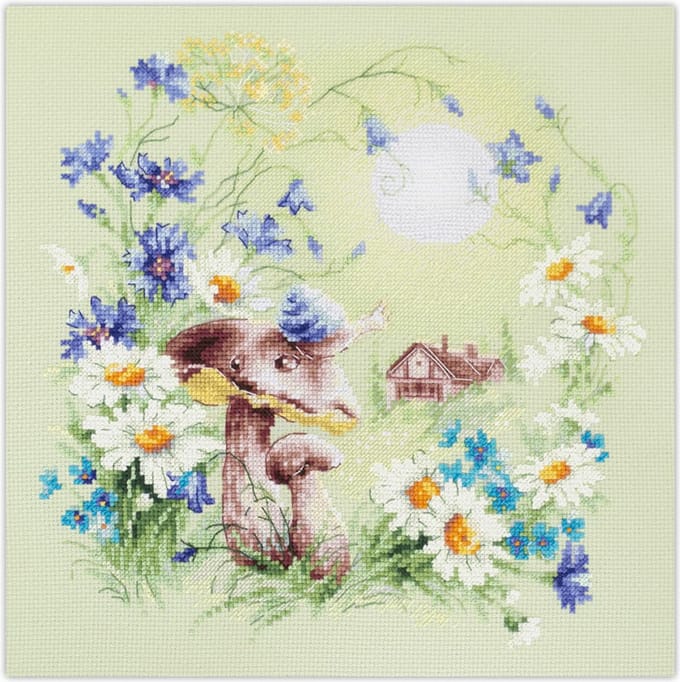 Magic Needle Meadow Stories Snail borduren (pakket) 510-352