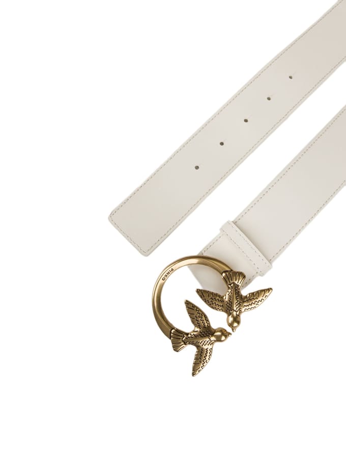 Pinko liefde bessen H4 riem zijde kalf