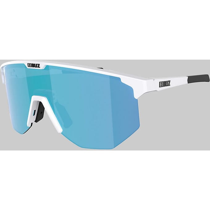 Bliz Hero Small Sportbril Matte White/ Brown&Blue Mirror - OZB7011-05