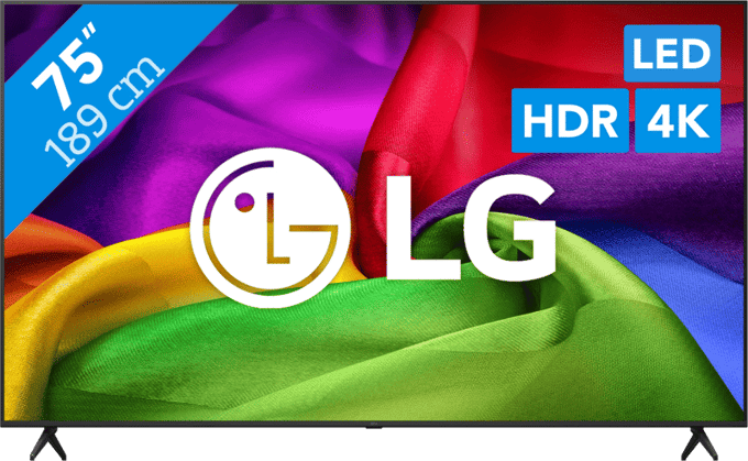 75 inch LG NANO 4K UHD AI NU80 Smart TV 2026 - 75NU800B6LA