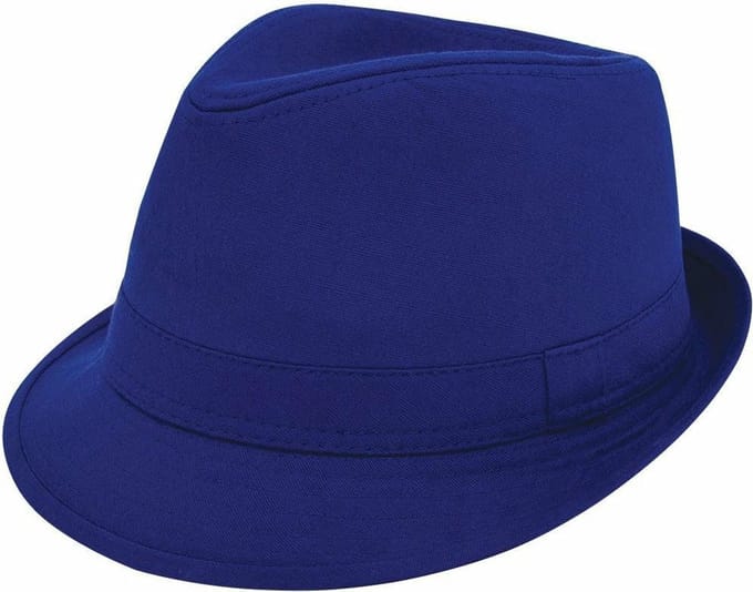 Benza Luxe Maffiahoed Donkerblauw
