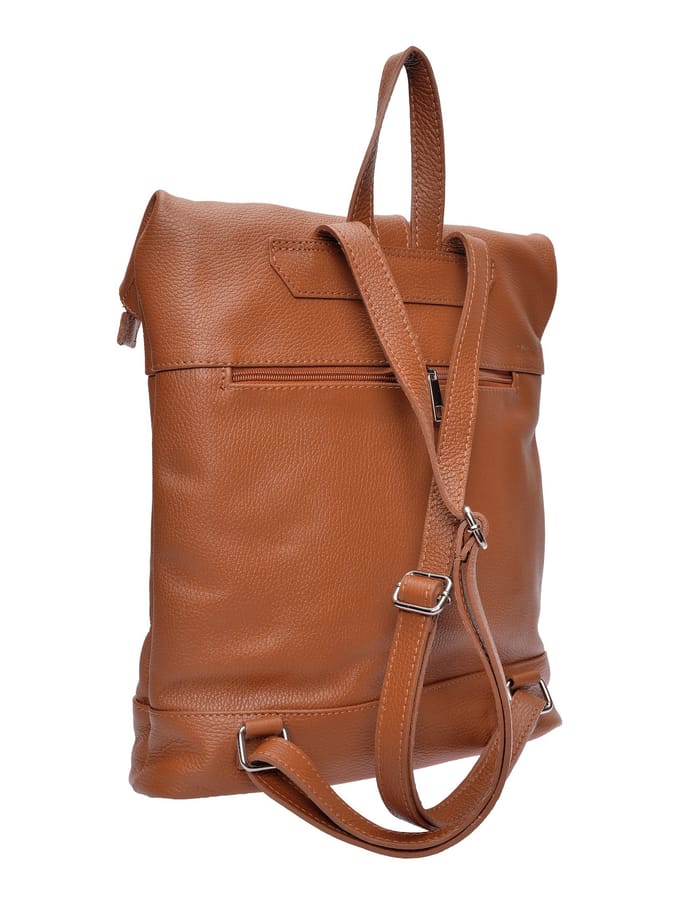 Isabella Rhea Brown Rundleer Tas