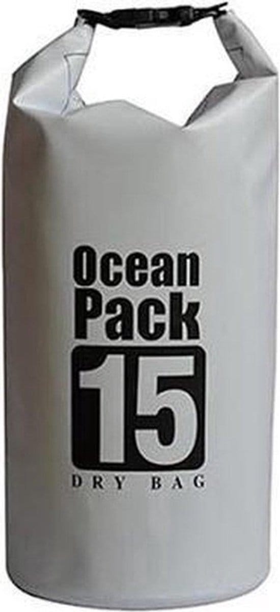 Nixnix® - Waterdichte Tas - Dry bag - 15L - Grijs - Ocean Pack
