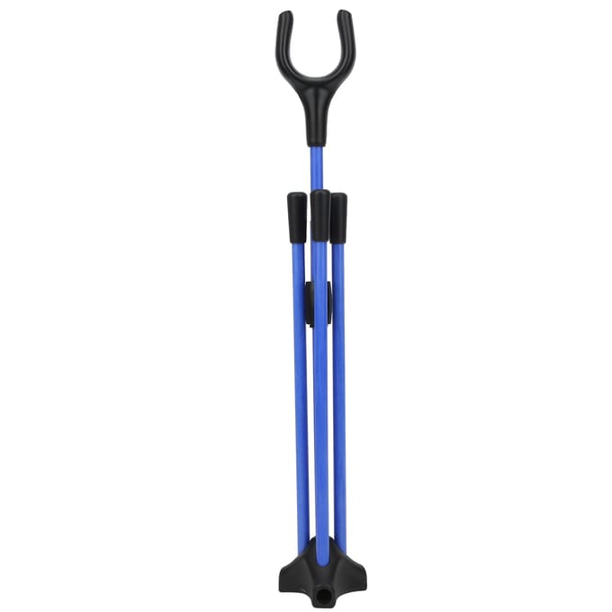 Opvouwbare Recurve Boog Stand Houder Boogschieten Rechte Boog Stander voor Jacht BuitensportenBlauw