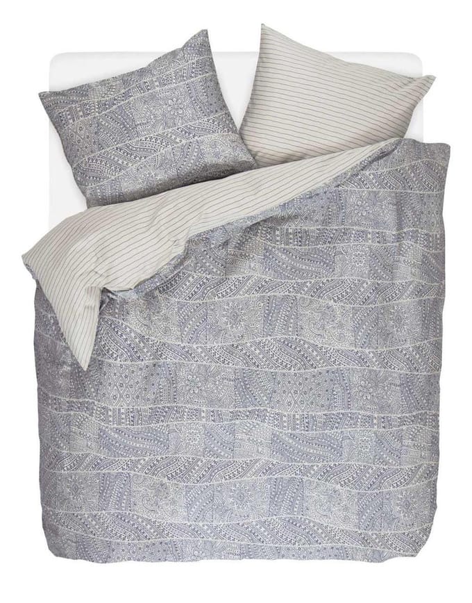 Esprit Tribal Waves Dekbedovertrek - Tweepersoons - 200x200/220 cm - Blue