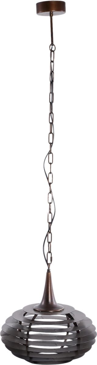 PTMD hanglamp Norris metaal koperkleurig 40,5 cm