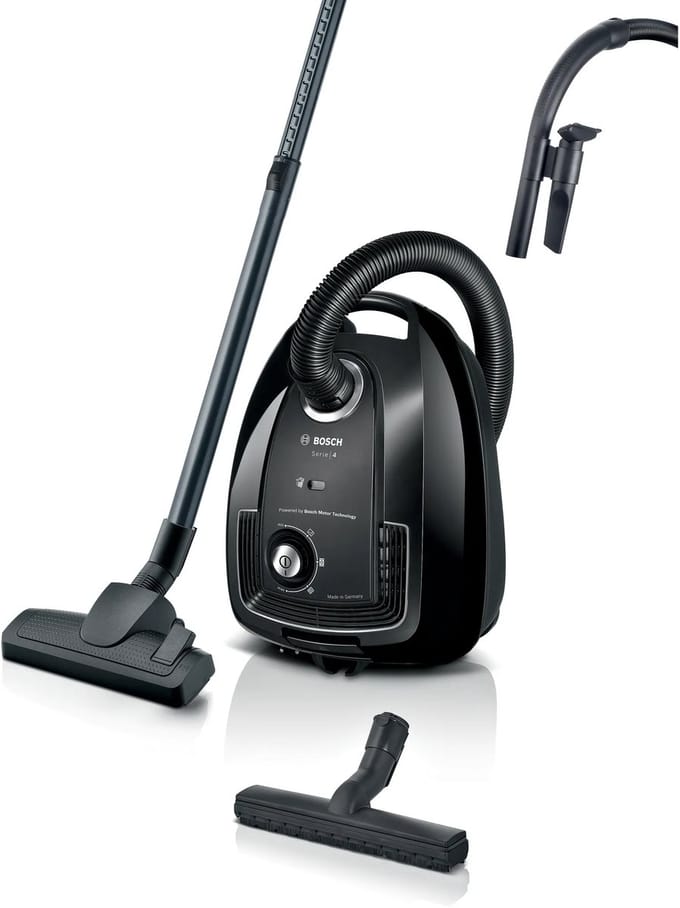 Bosch BGL38BA2H Serie 4 - Stofzuiger met zak - Zwart
