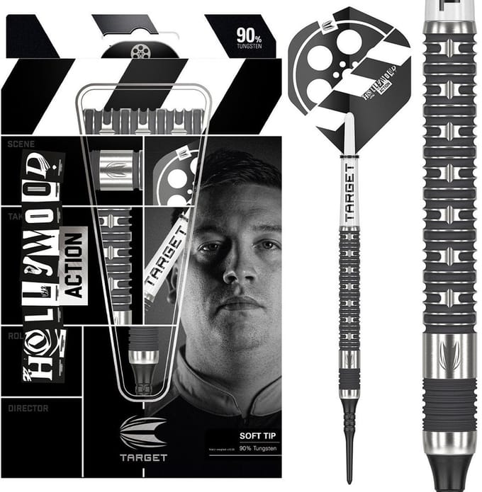 Target Chris Dobey Hollywood Action 90% - Soft Tip Darts