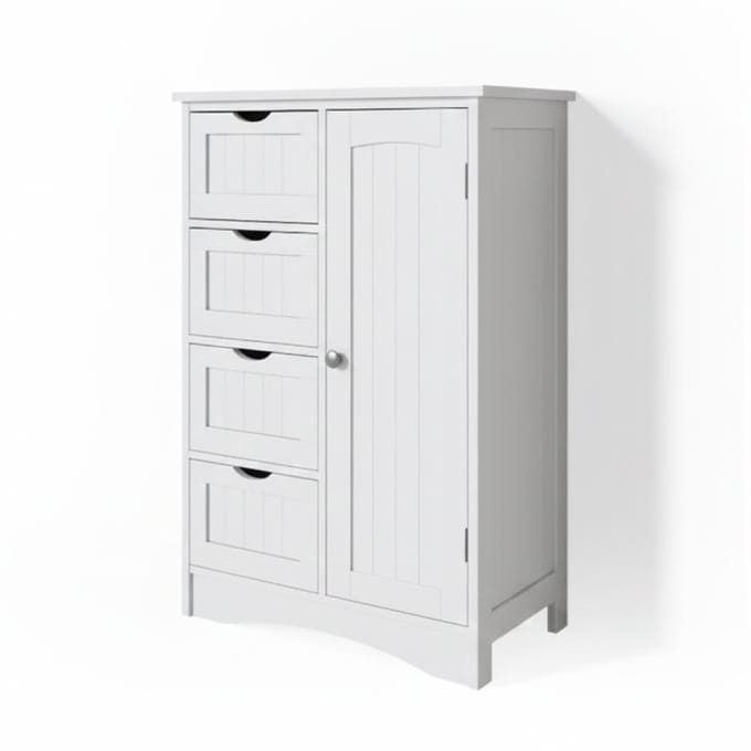 Vicco Bianco Badkamerkast – 55 x 81 cm Wit