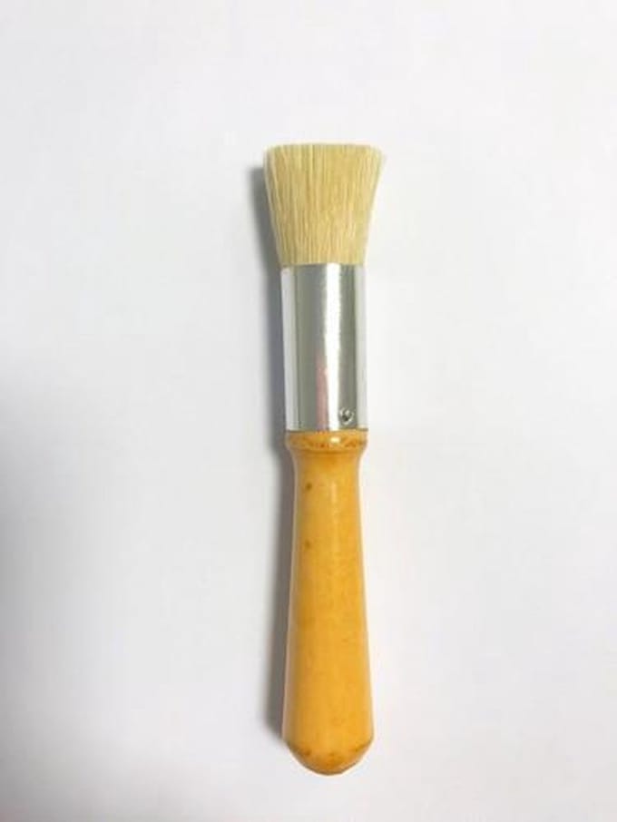 Stencil tamponeer penseel 1 stuk. formaat 6