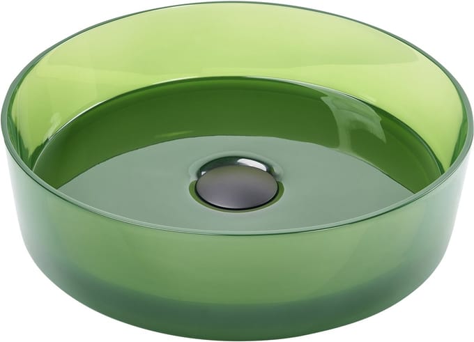 TOLOSA - Wastafel - Groen - Solide ondergrond