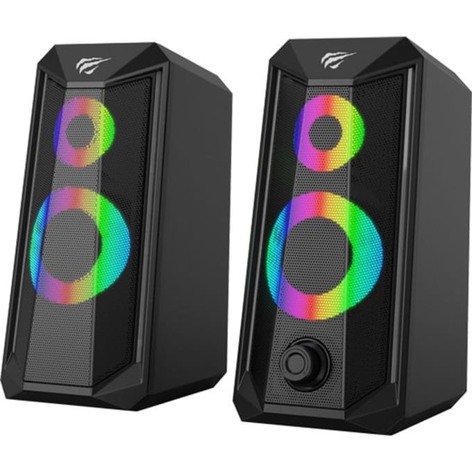 HAVIT SK202 Bedrade 3.5 MM Computer Speakers met RGB