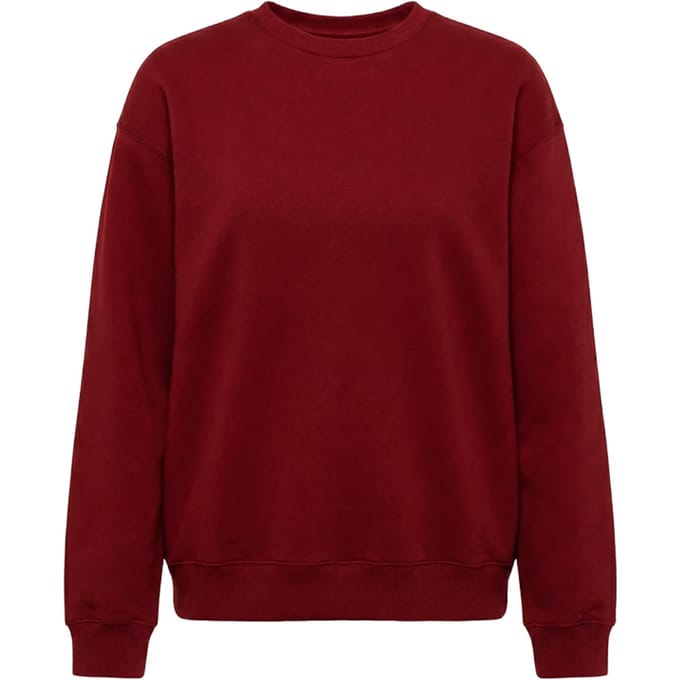 Oversized Sweatshirt BOURGOGNE