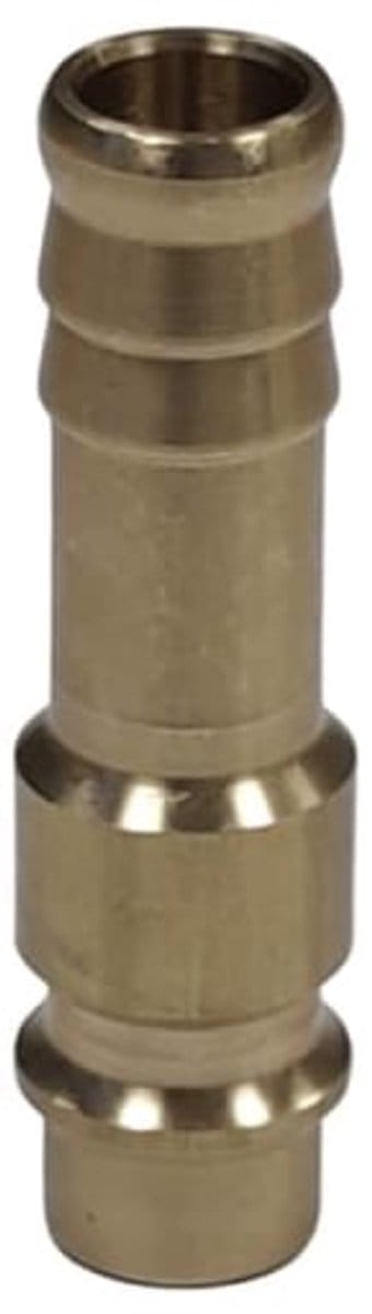 Persluchtkoppeling 9mm Slangtule, Messing, Snelkoppeling